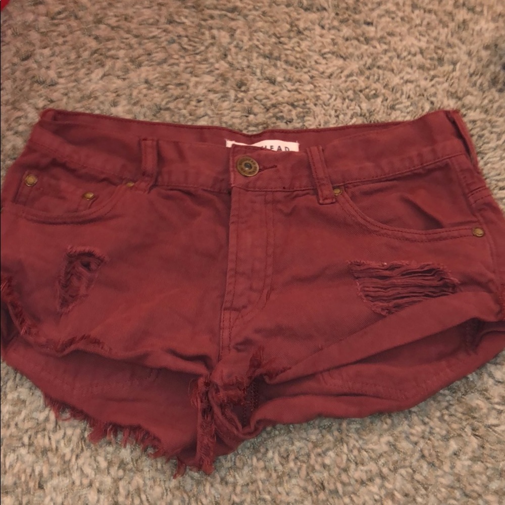 Jean shorts